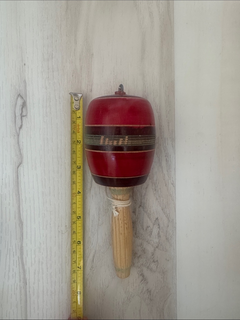 Vintage Red and Black Handheld Valero